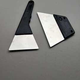 不锈钢汽车洗车机贴膜工具钢刮两件套刮板专用钢锅套装铁刮刀铲刀