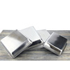 Stainless steel towel plate thickened non -magnetic long square plate barbecue baking dish baking square plate flat bottom deep pallet