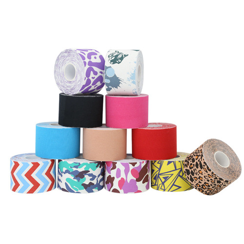 Muscle Adhesive Strips Elastic Bandage Chest Lifting Knee Support Elbow Fitness Accessories Sports Tape