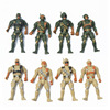 Soldier for boys, plastic toy, 9cm, wholesale