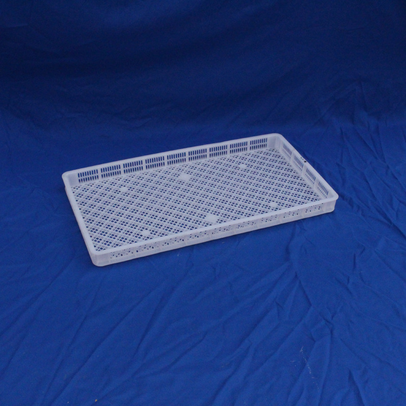 880*480*70MM食品塑料烘干盘 龙眼荔枝脱水烘盘透气网眼风干晒筛