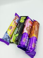 What a coincidence 120g What a coincidence jam core cookies without cocoa butter blueberry chocolate strawberry flavor sandwich cookies wholesale