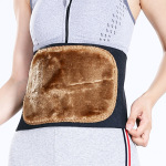 秋冬季保暖仿兔毛护腰带工作保暖护腰护胃空调房睡觉护肚子男女