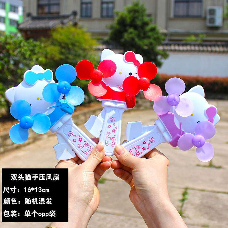 양두 새끼 고양이 손 압력 팬