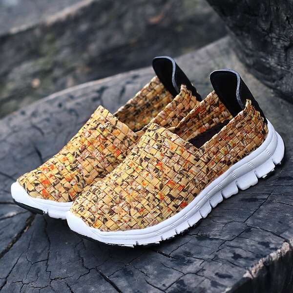 Autumn summer fashionable camouflage woven casual footwear