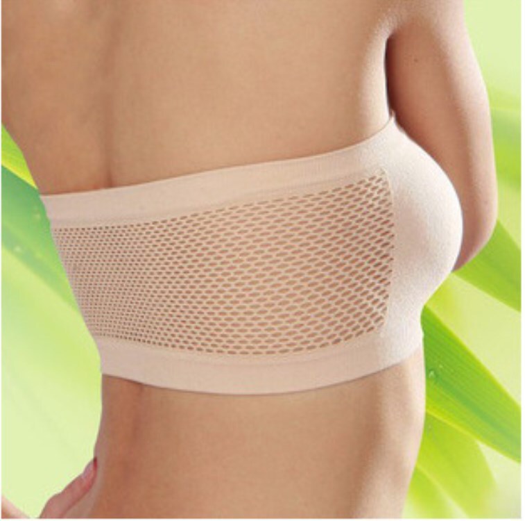 Cross-border summer mesh breathable Joker tube top seamless wrap breast tube top anti-running sports chest Cross-border summer mesh breathable Joker tube top seamless wrap breast tube top anti-running sports chest