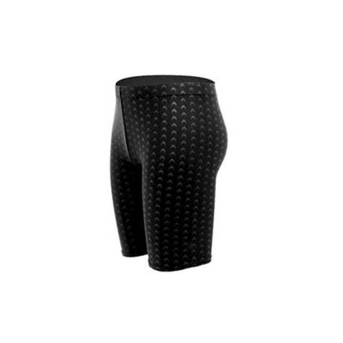 Men's 5-Pocket Swim Trunks, Large Size Shark Skin Style Swim Suit Set with Goggles and Cap - One Piece Shipping