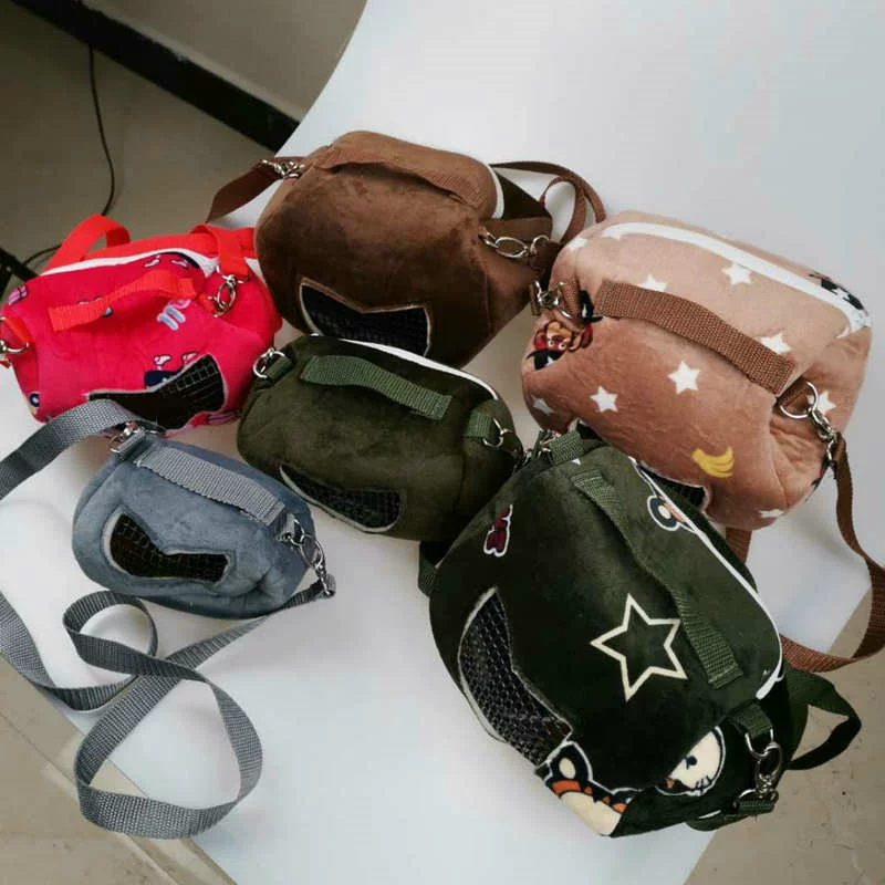 Новая сумка для домашних животных Маленькая белка Морская свинка Медовая сумка Сайрус Шиншилла Голландская свинья Хлопковое гнездо Хомяк Сумка