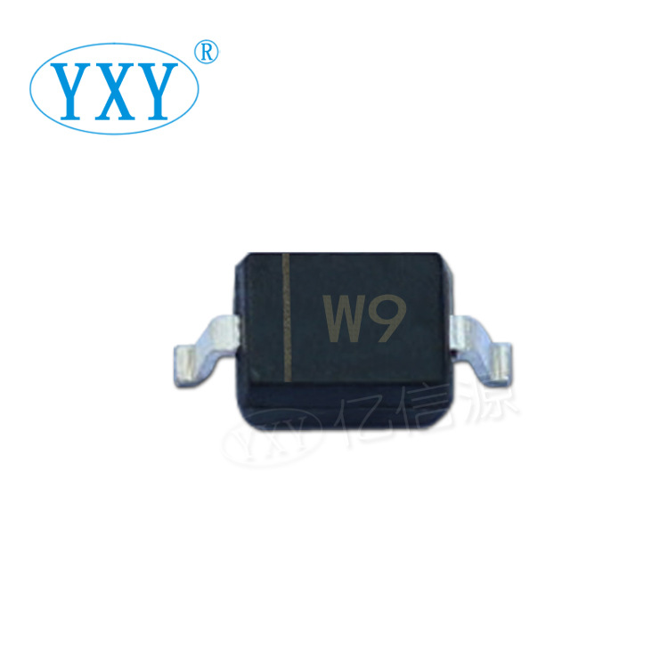 厂家直营 BZT52C5V6S SOD-323 丝印W9 5.6V 0.3W 0805封装 稳压管