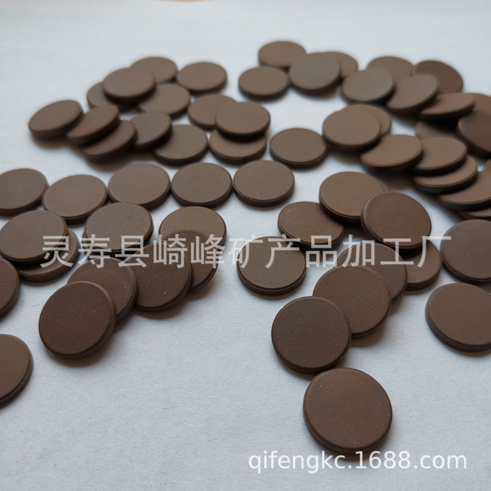 供应各种尺寸锗石片 远红外托玛琳能量石小圆片