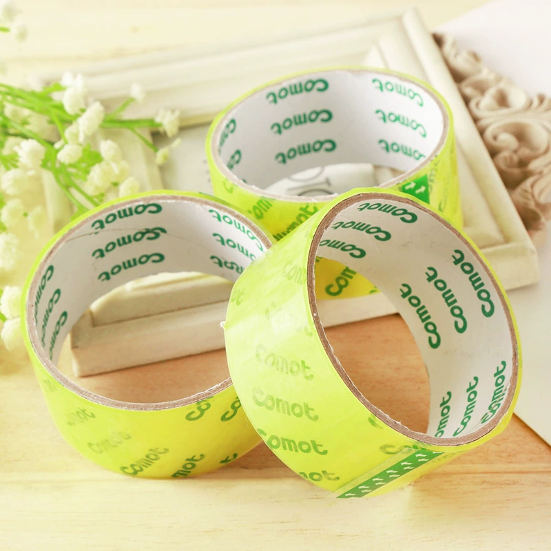 Оптовая Продажа с фабрики прозрачная бесшовная герметизирующая коробка клейкая Полоса пропускания 40 мм упаковка Taobao герметизирующая клейкая ткань офисная лента