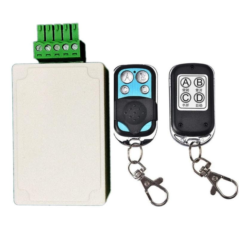 自动玻璃门5孔遥控模块遥控器自动门感应门接收器自动门控制器