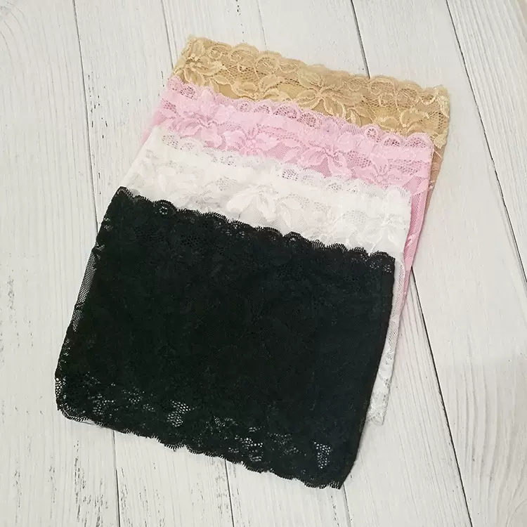 蕾丝性感抹胸防走光裹胸式文胸配肩带内衣背心短款女夏短款批发