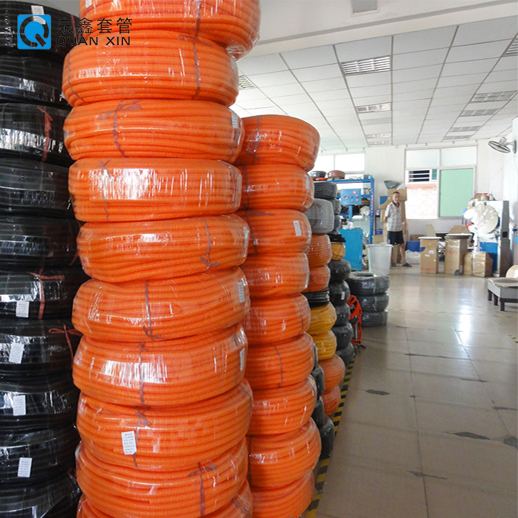 PP线束波纹管汽车线束波纹管绝缘阻燃塑料尼龙塑料波纹管规格齐全