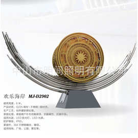 户外创意不锈钢鼓 广场景区少数民族特色花鼓景观雕塑地标建筑