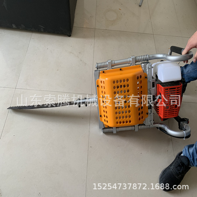 手提便携式挖树机 挖树起球机 单人操作挖树机重量轻汽油机挖树机