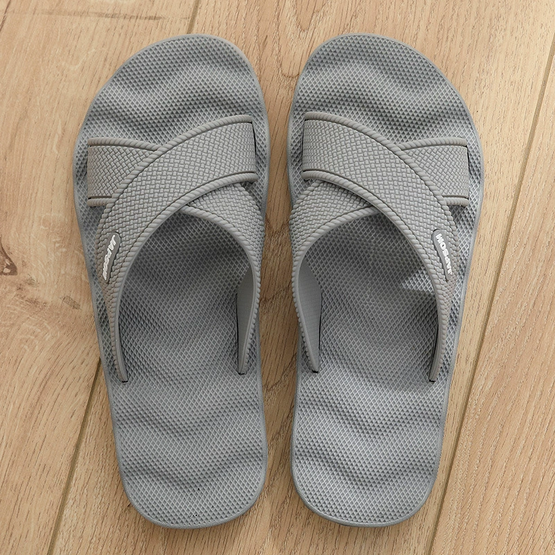 Men's summer massager for bath, soft sole