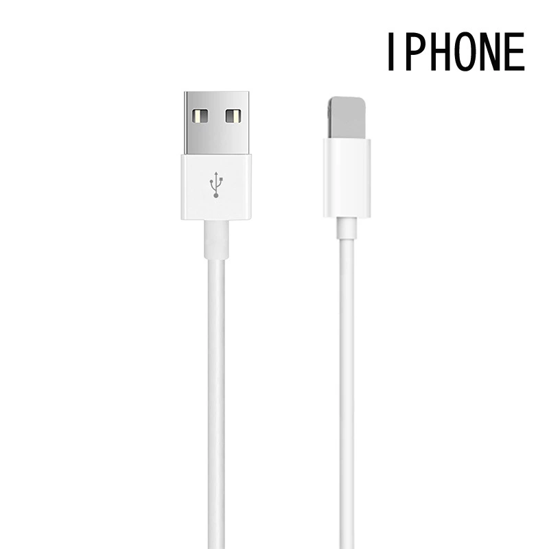 Apple, совместимый длинный кабель зарядки, шкала 1:2, 2/3, 3м, Android