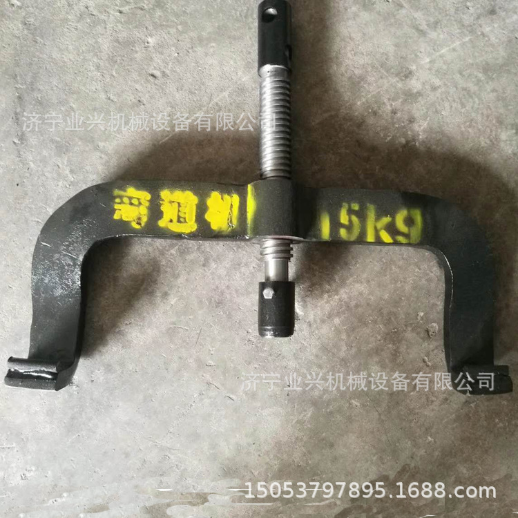 手动钢轨拿直器 15kg手动弯道器 手动钢轨校直机弯轨器送货