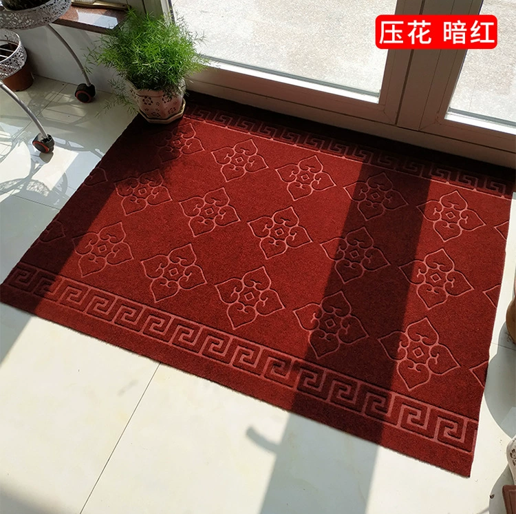 Нескользящая замшевая ПВХ-код floor mat, резиновая подкладка, впитывающая воду дорожка у входа и на кухню