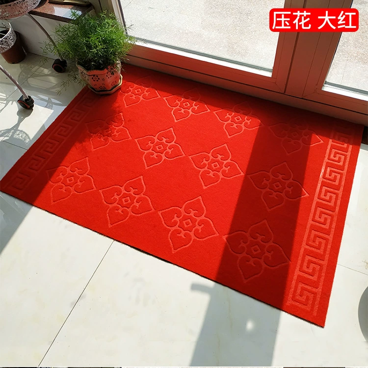 Нескользящая замшевая ПВХ-код floor mat, резиновая подкладка, впитывающая воду дорожка у входа и на кухню