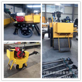 混凝土路面用单轮柴油压路机 700小型柴油压实机图片压路机多少钱