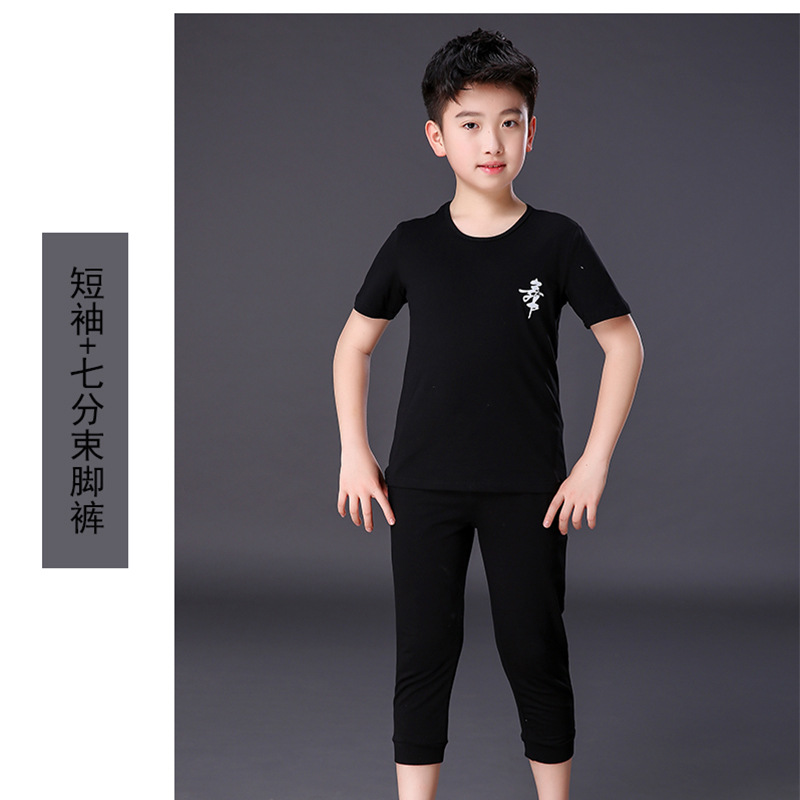 911 short sleeve black +1608 pants Black