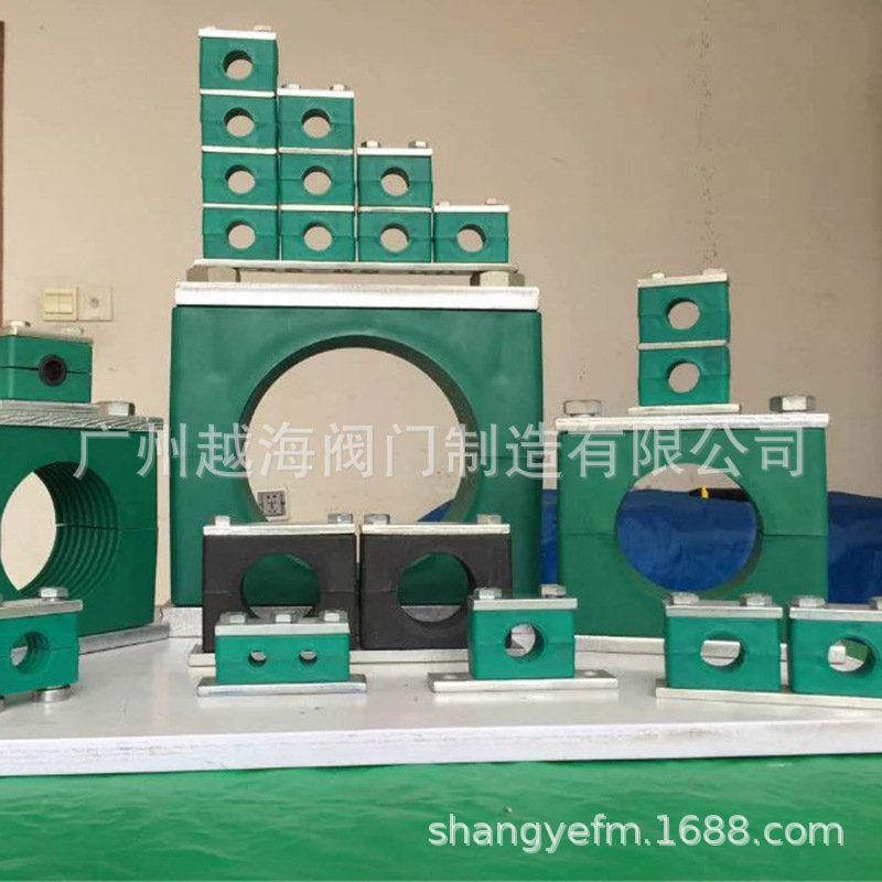 供应G5双联塑料管夹 单螺栓双孔管夹 钢制管夹 液压系统管夹