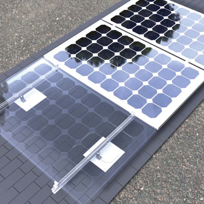 屋顶安装电池板支架 沥青瓦屋面安装光伏支架