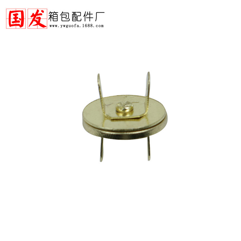 10MM 14MM 18MM [normal] botón magnético circular sin costura accesorios de bolsa de oro