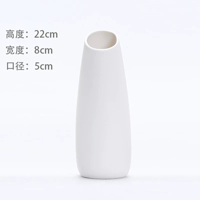 Ceramic fresh modern white decorations for living room, home decor