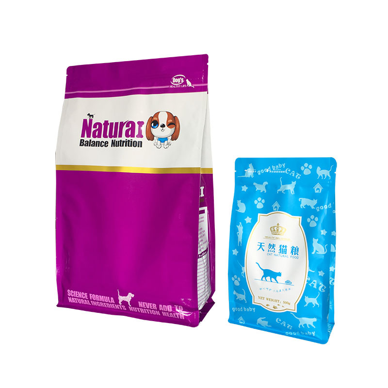 深圳工厂供应八边封袋  食品包装袋  站立拉链袋  四边封袋