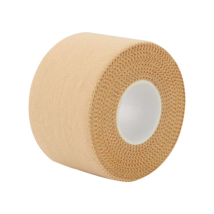 Fabricantes al por mayor de dientes blancos adhesivos deportivos película de piel muñeca tobillo color protector de dedos cinta adhesiva fija