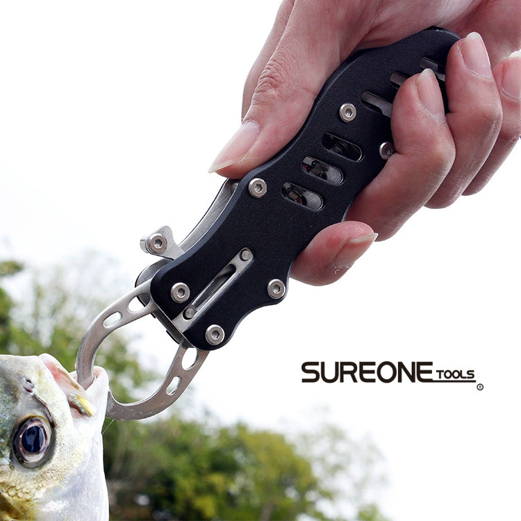 Многофункциональные рыболовные щипцы из нержавеющей стали, портативное телескопическое устройство для контроля рыбы, щипцы для приманок