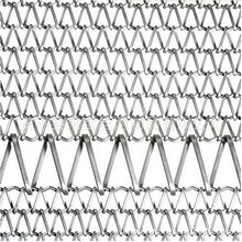 来宝网带 博物馆室外建筑幕墙网 造型链接悬挂式装饰金属网