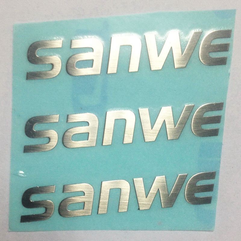 金属分体标贴分体标牌金属标签金属贴字