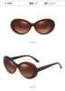 Retro street sunglasses, windproof sun protection cream, suitable for import, new collection, UF-protection, wholesale