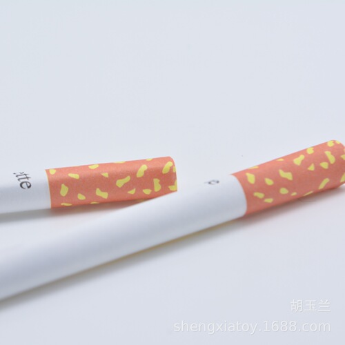 Cross-border Halloween performance dress-up simulation fake cigarette model April Fool's Day prank props two cigarette toys