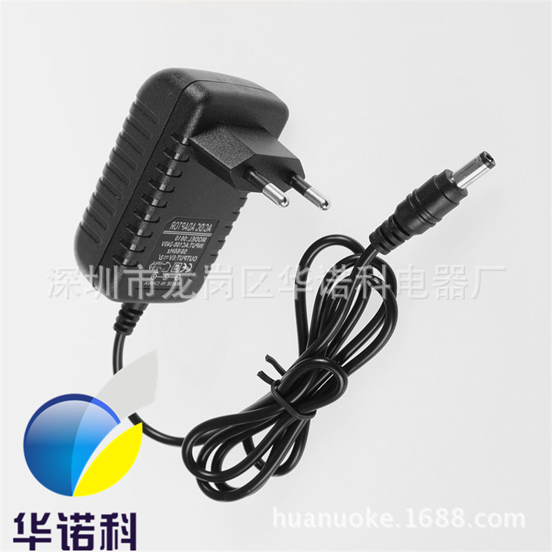 European Standard 12V Power Adapter Monitoring Power Supply European Standard Round Pin 12V2000Ma Charger Dvd Small Tv