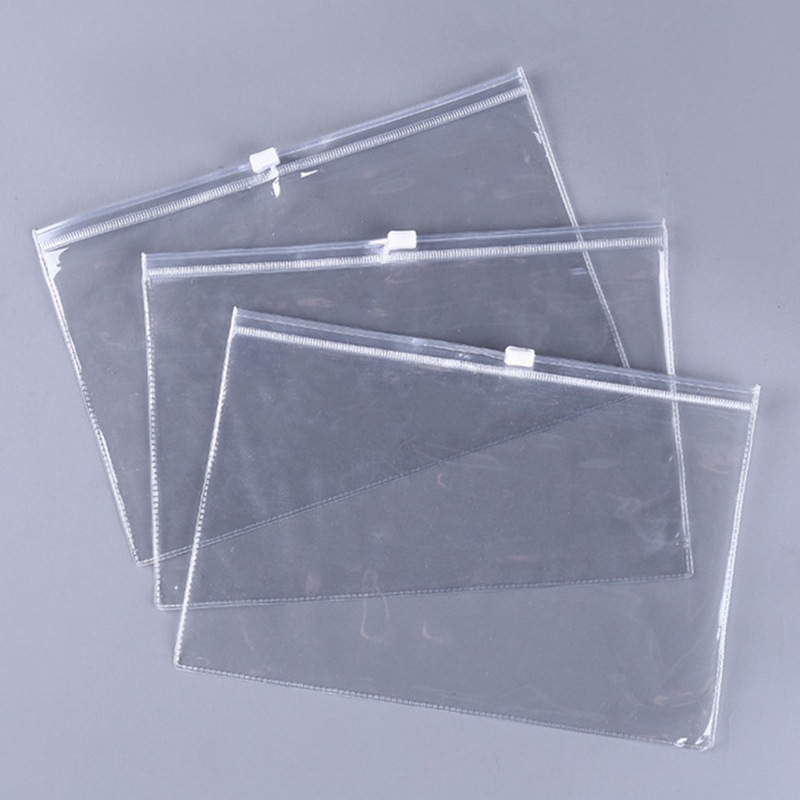 厂家直销PVC胶袋塑料包装袋洗漱文件笔袋EVA无齿拉链平口袋密封