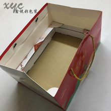 高级感生鲜水果纸袋定 做 纸质服装手提袋企业纸袋礼品袋子彩色印