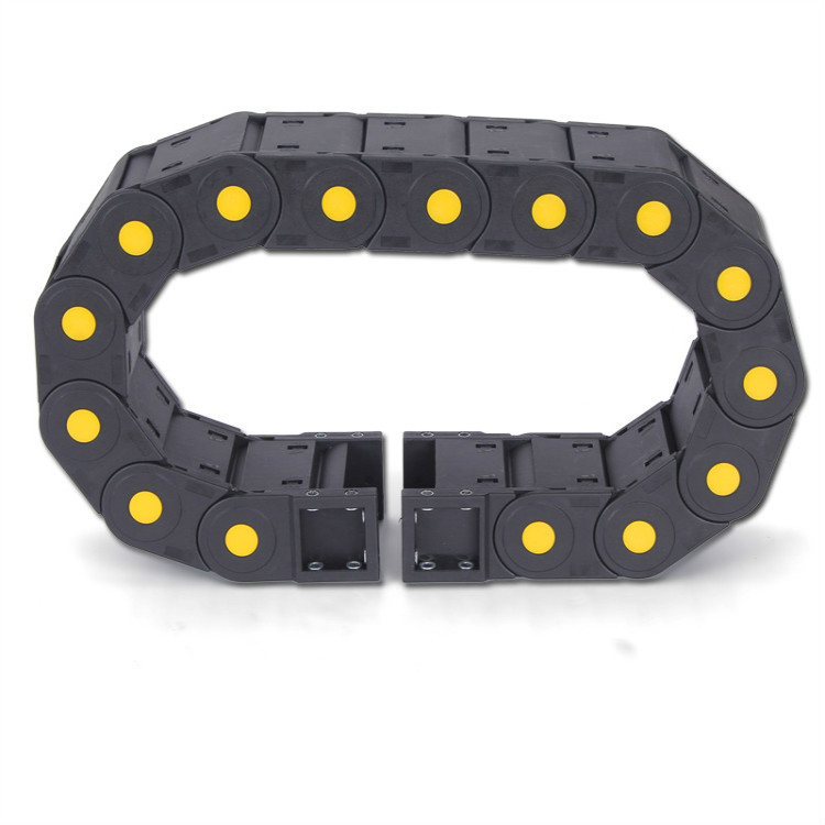 In stock free shipping machine tool Bridge plastic drag chain fully enclosed cable tank chain engineering nylon drag chain bridge drag chain