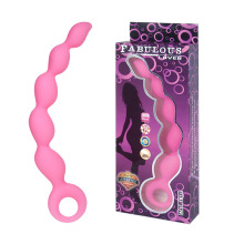 百乐后庭拉珠串珠型柔软丝滑细腻硅胶肛条情趣性用品扩肛初体验70