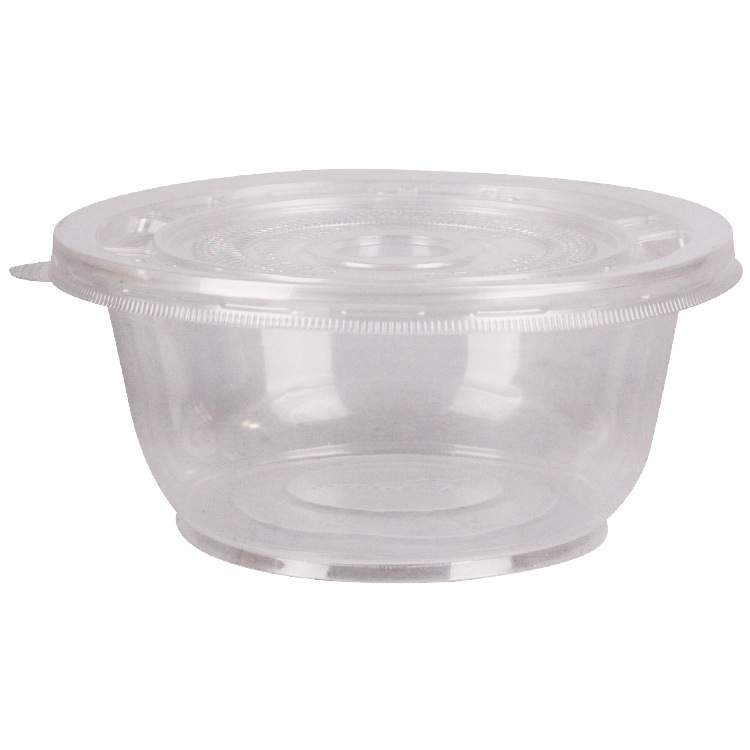 使い捨て碗プラスチック家庭用小鉢セット円形蓋付き弁当箱包装弁当箱食器スープ碗業務用碗箸|undefined