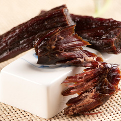 Inner Mongolia Specialty Air-Dried Beef Jerky Bulk Hand-Torn Beef Snack Leisure Snack Manufacturer Dropshipping One Piece 500g