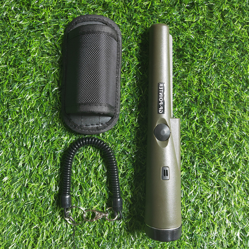 绿色手持金属探测器GP-POITER黄金银元铜币探测器灵敏度高