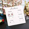 Universal earrings, set, zirconium from pearl, silver needle, Korean style, silver 925 sample