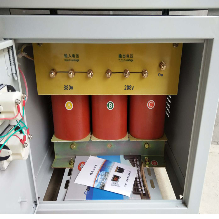 现货三相208v转380v升压变压器SG-30KVA 配设备到国外工厂质保3年