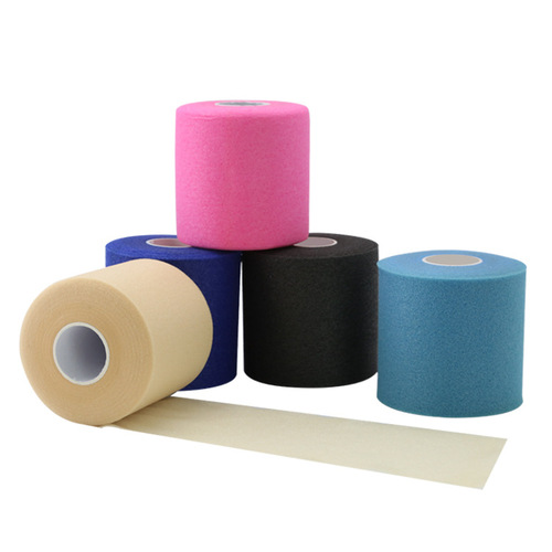 Skin film, football ankle base sponge pad, elastic sports tape film, badminton racket shock absorption cushion film