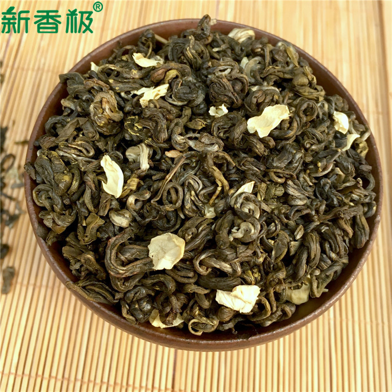 2025 New Jasmine Tea Wholesale Flower and Fruit Tea Bulk Qu Snail Fragrant Snail Pearl Snail Strong Fragrance Type